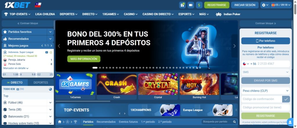 C&oacute;digo Promocional 1xBet
